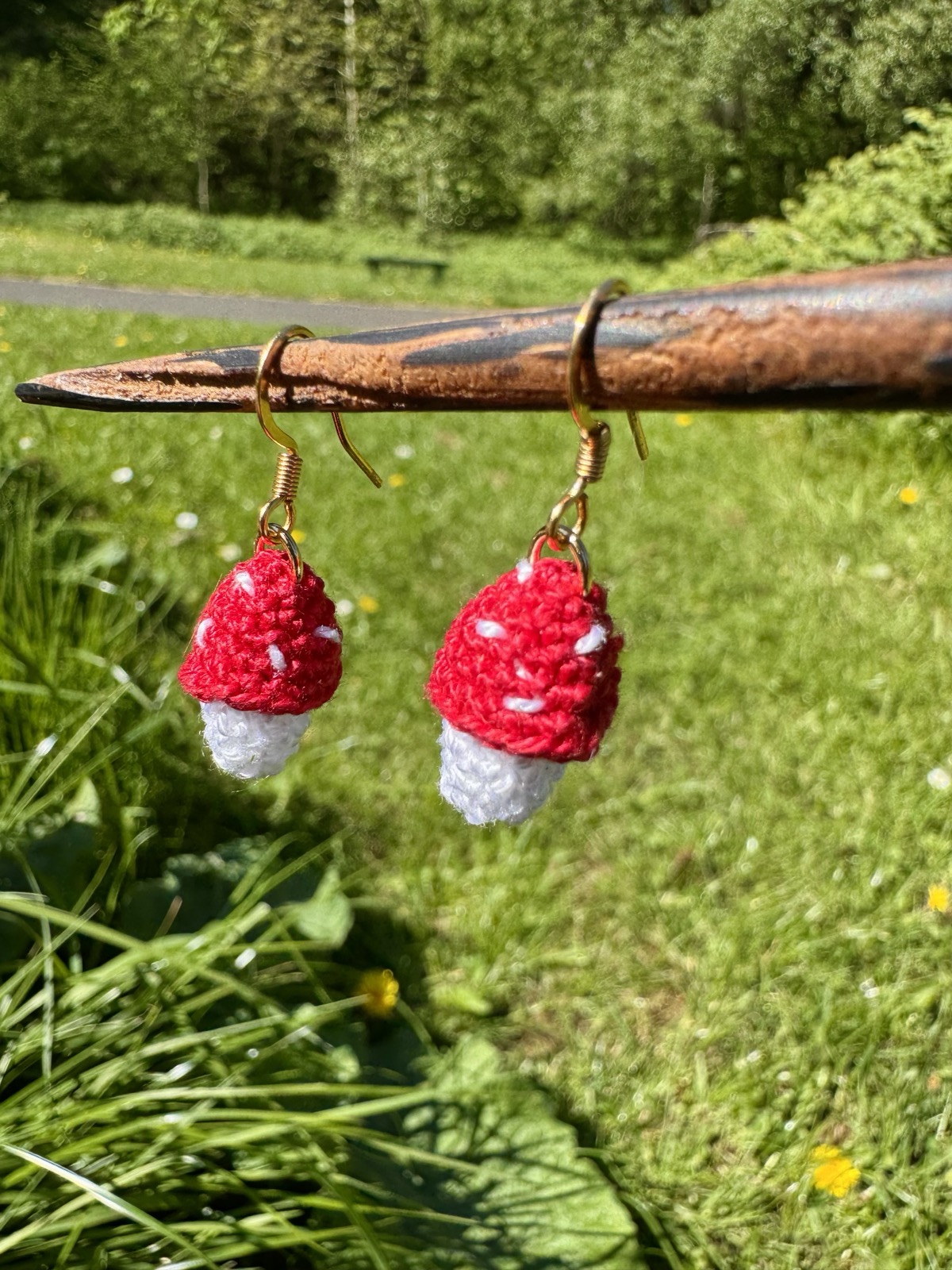 Mushroom Earrings