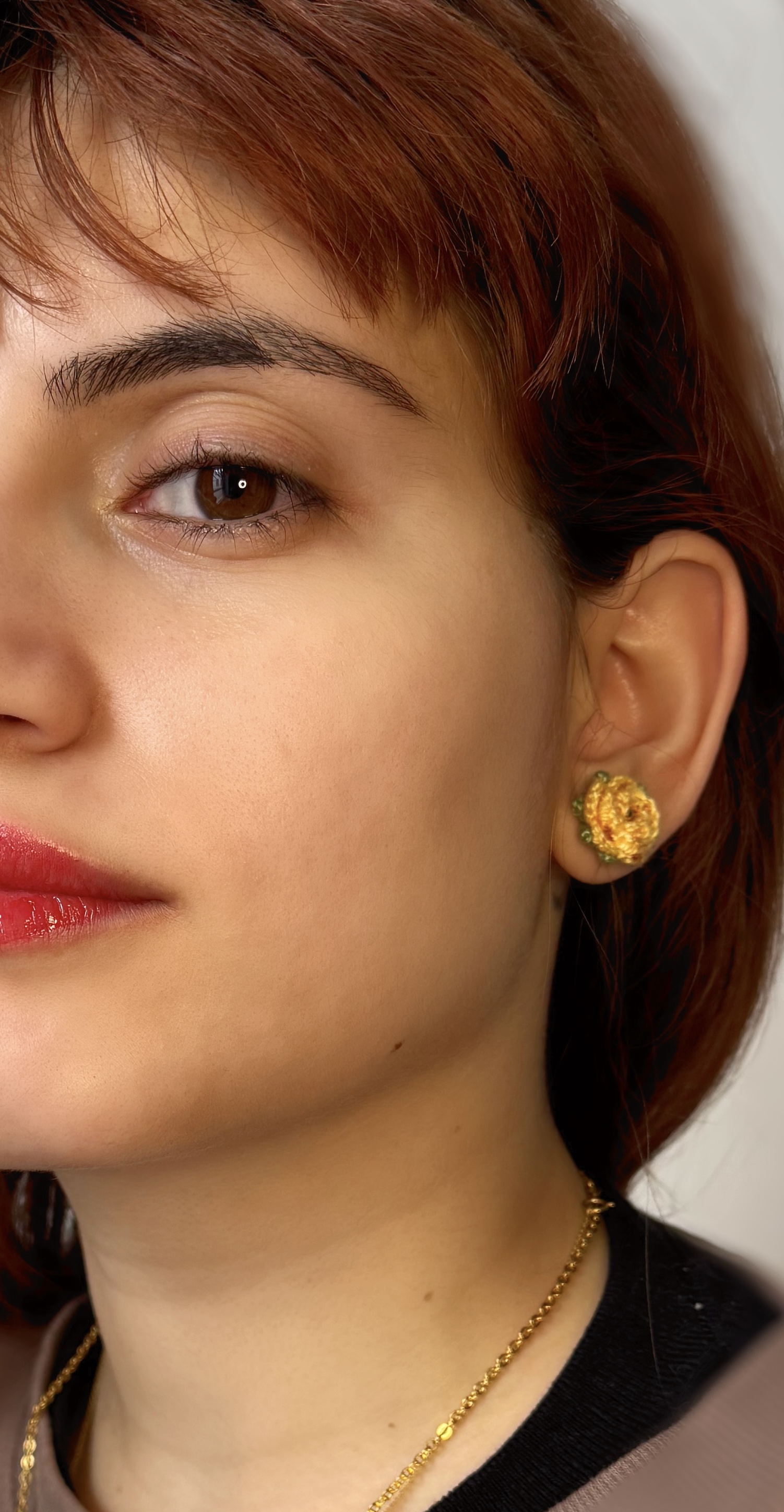 Rose Earrings