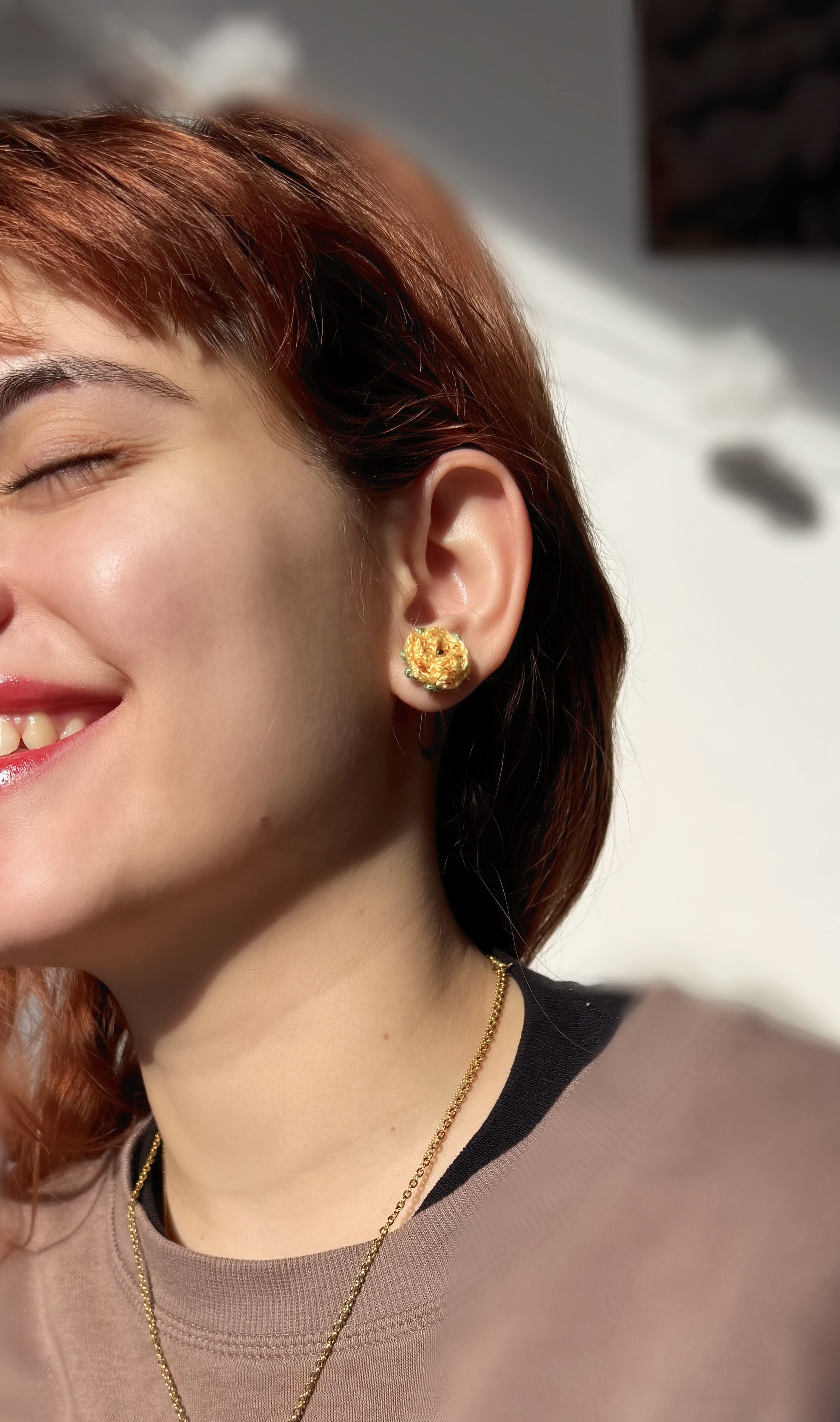 Rose Earrings
